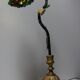 Lampe art deco grappe de raisin verre de Murano