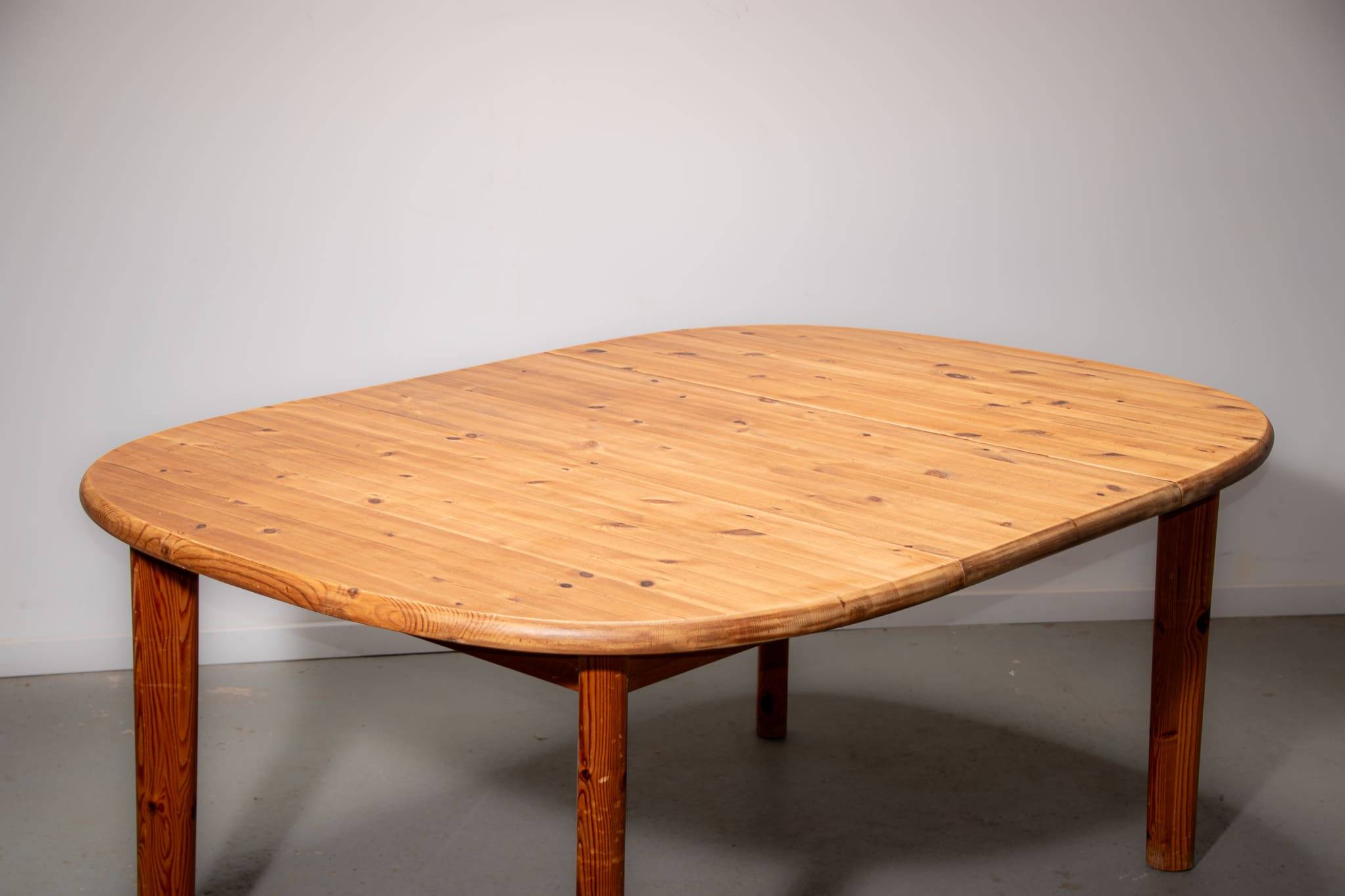 Ensemble de salle à manger en pin danois, vers 1990