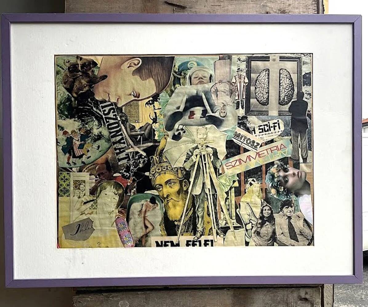 Symmetria Sci-Fi – Mixed collage, Hungary 1970s