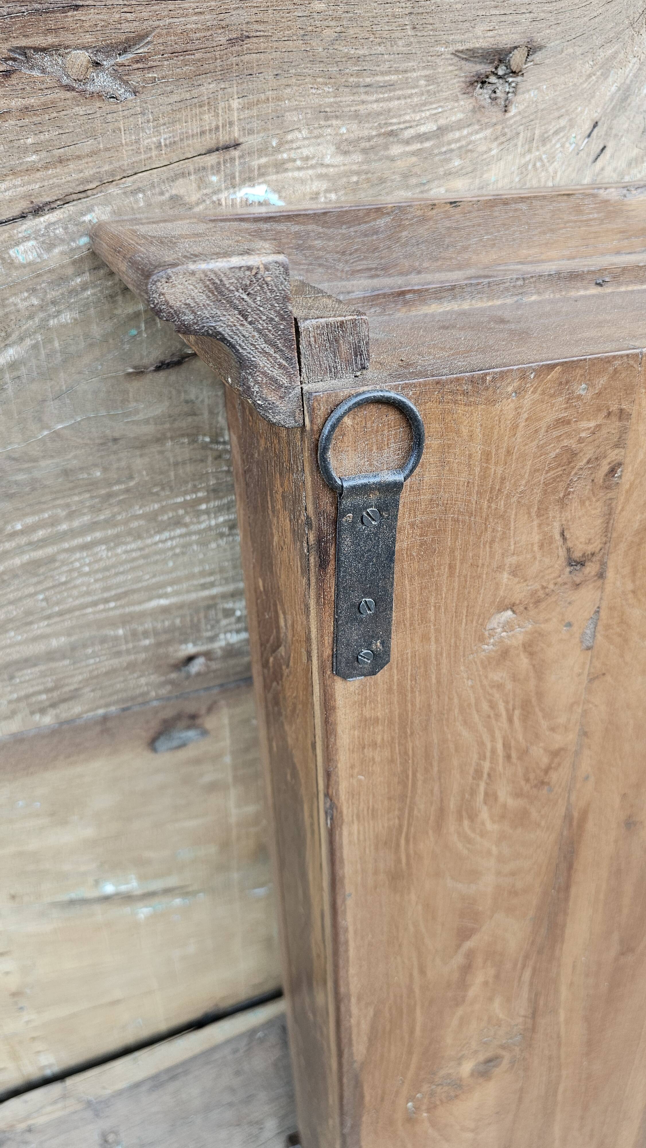 Teak mirror from Burma