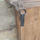 Burmese teak mirror