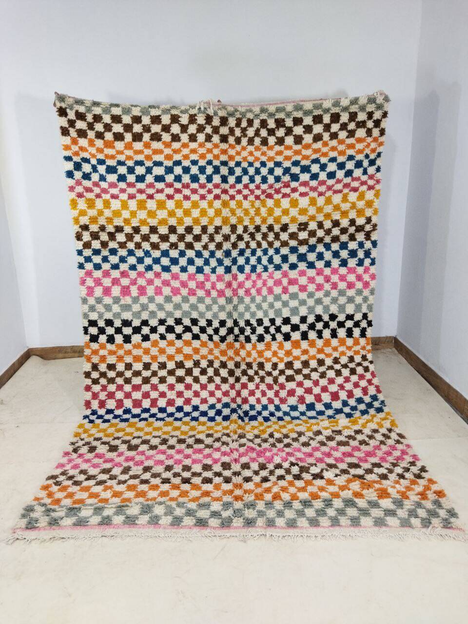 Handmade Moroccan Berber rug 286 X 190 CM