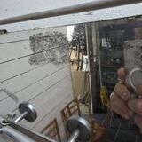 1960s aluminum coat rack