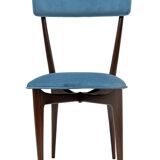 Ico & Luisa Parisi Rare Set of Six Mid-century Modern Velvet Dining Chairs