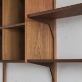 3-piece cado wall unit by poul cadovius for cado, denmark, 1960’s