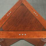 Luxury Art Deco design side/coffee table in triangular shape