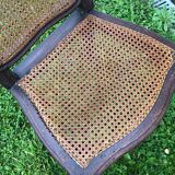 Old Louis XV caned chairs