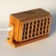 Pine wall lamp - Sweden, 1970s
