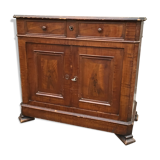 Buffet sapin ancien campagnard bohême 1900s