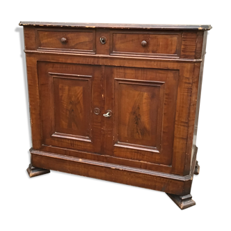 Buffet sapin ancien campagnard bohême 1900s