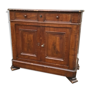 Buffet sapin ancien campagnard bohême 1900s