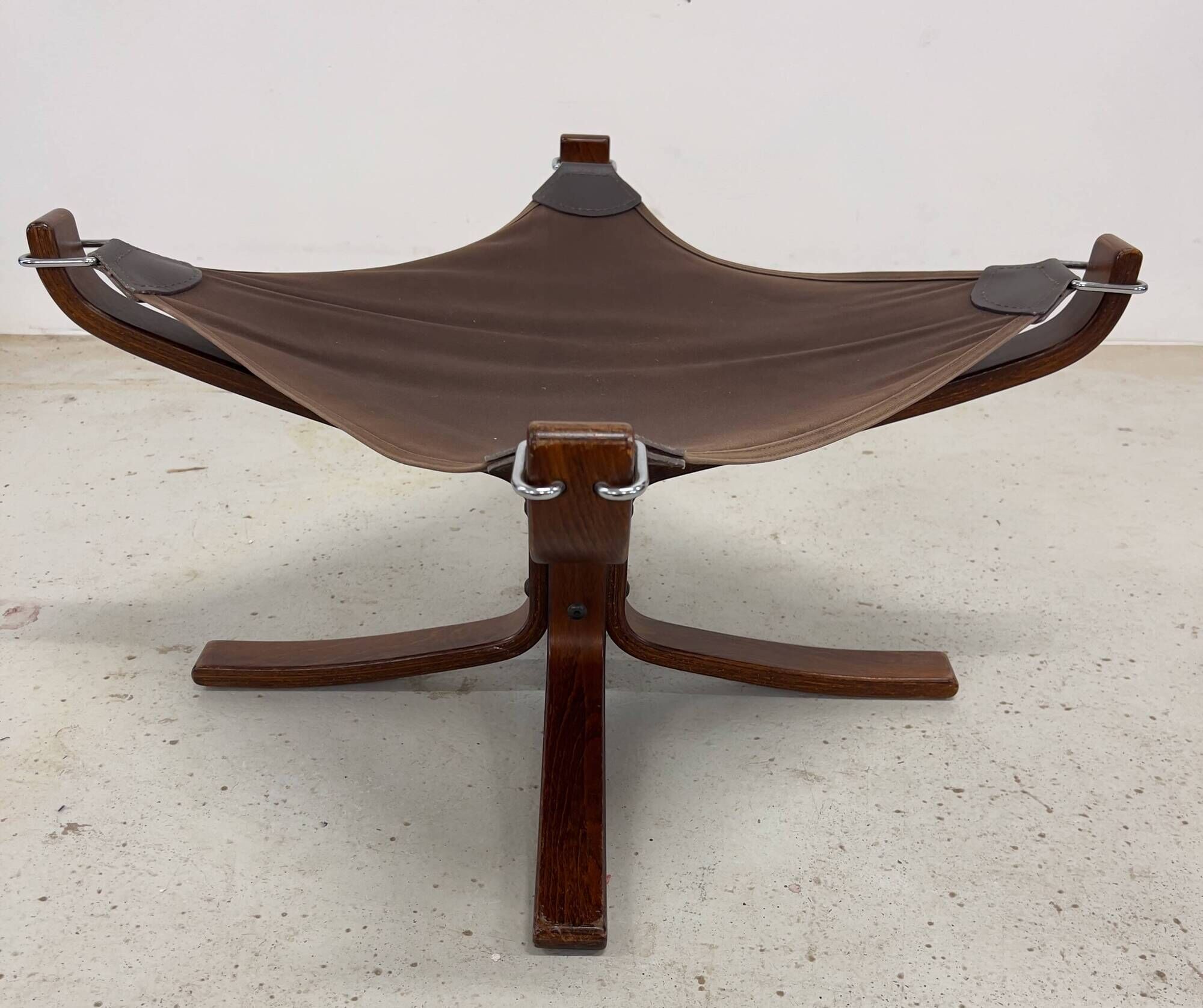 Midcentury Falcon Footstool By Sigurd Ressel For Vatne Møbler, Norway, 1970