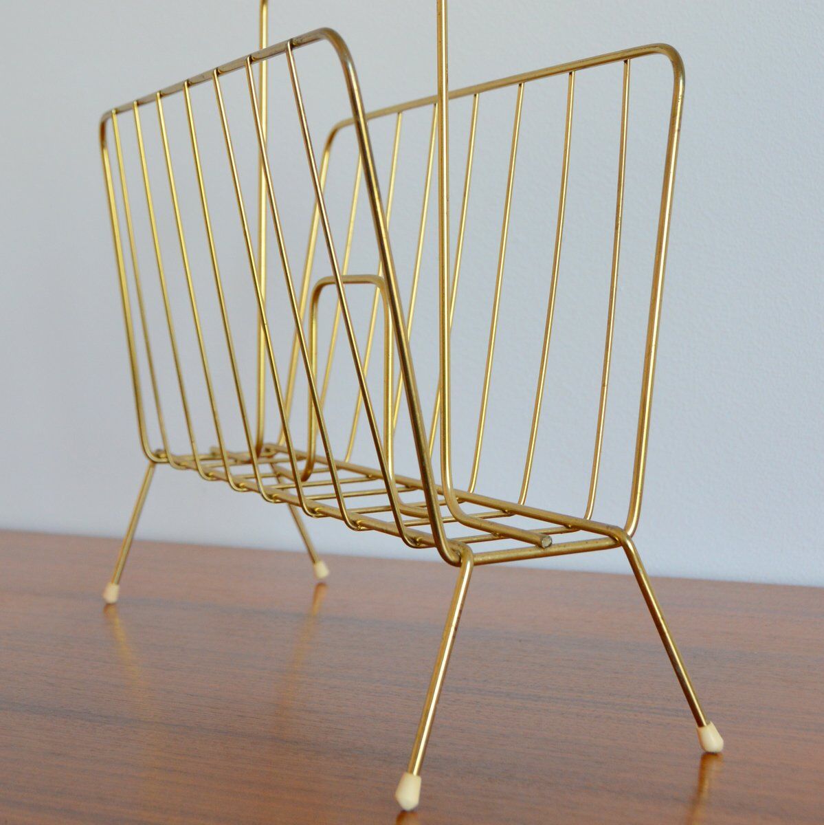 Scandinavian magazine holder 1950s
