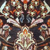 Tapis vintage fait main Tabriz du Moyen-Orient 135cm x 220cm (1950s)