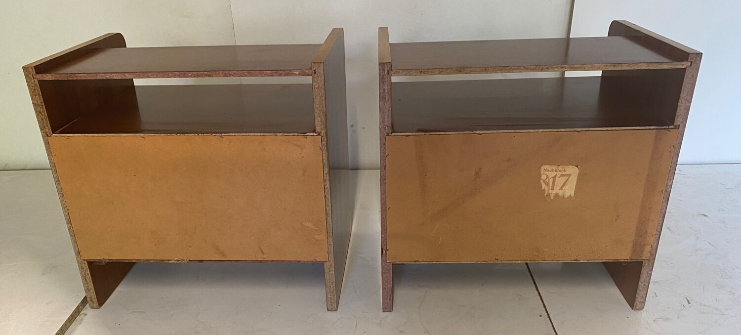 Vintage bed and bedside tables from 1957