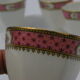 5 old limoges porcelain coquetiers