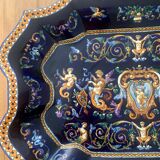 Plat en porcelaine de Gien