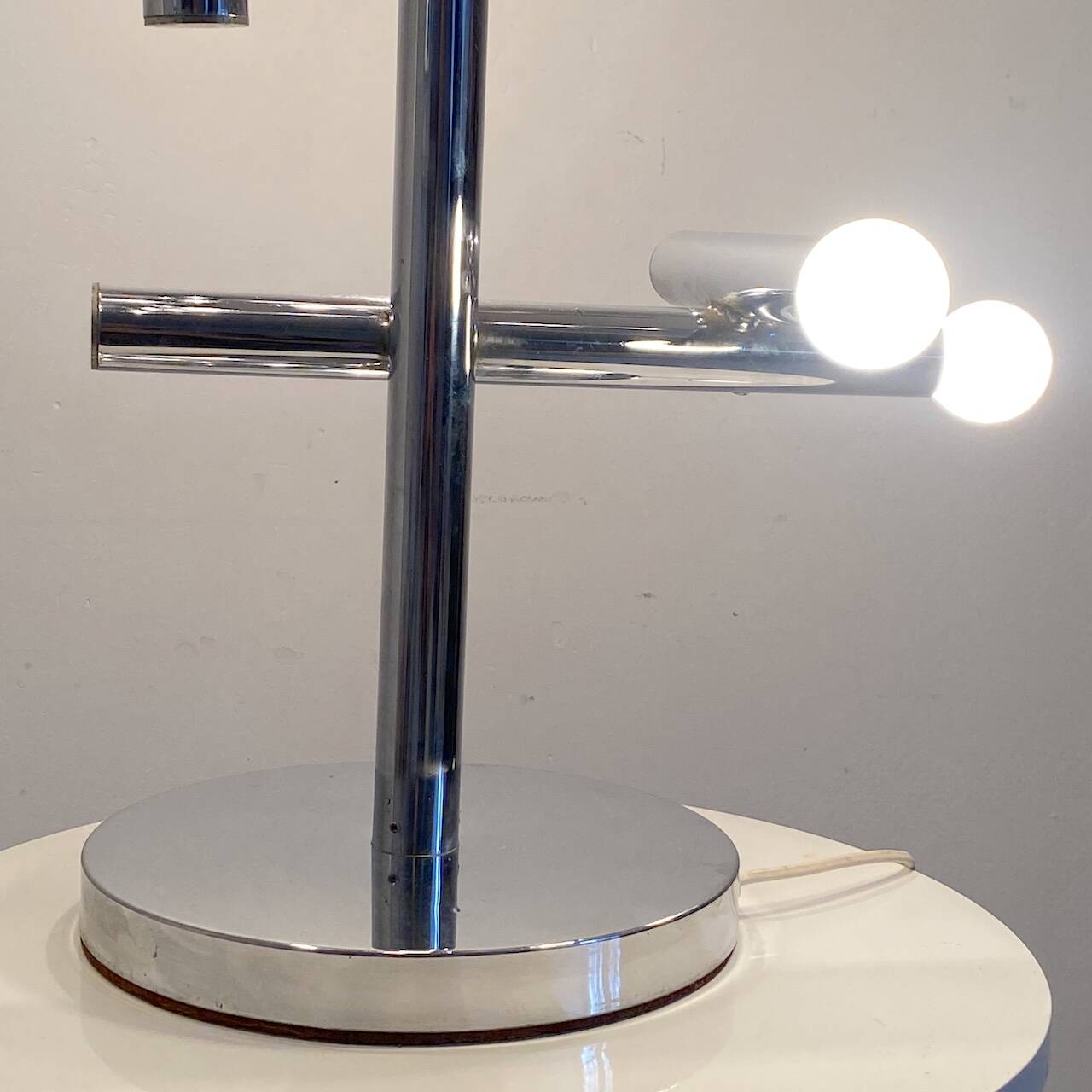 Temde Space Age lamp, vintage 1970s, made in Switzerland.