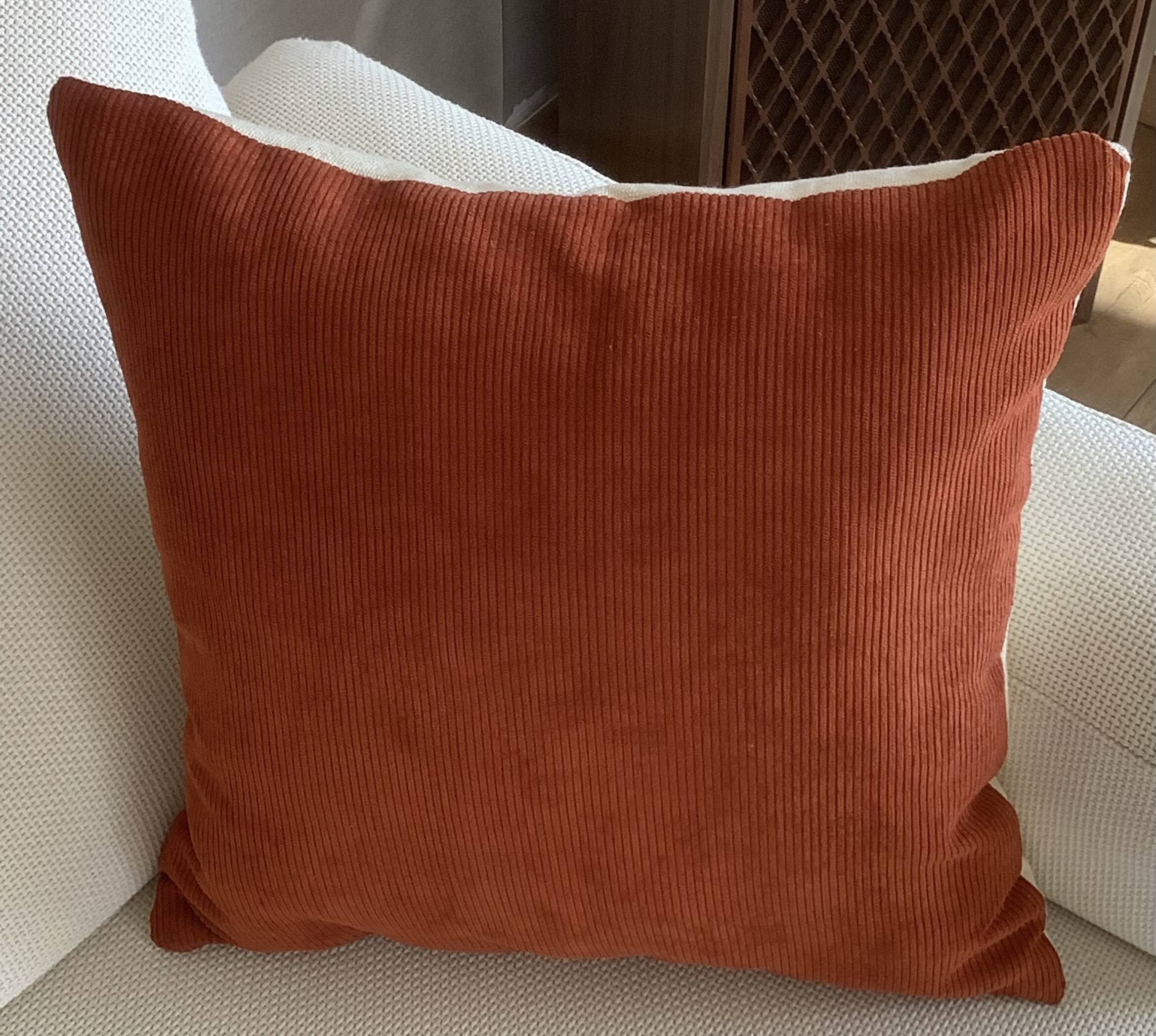 Cushion in fine tapestry, after Mathurin Meheut, West Coast decoration.