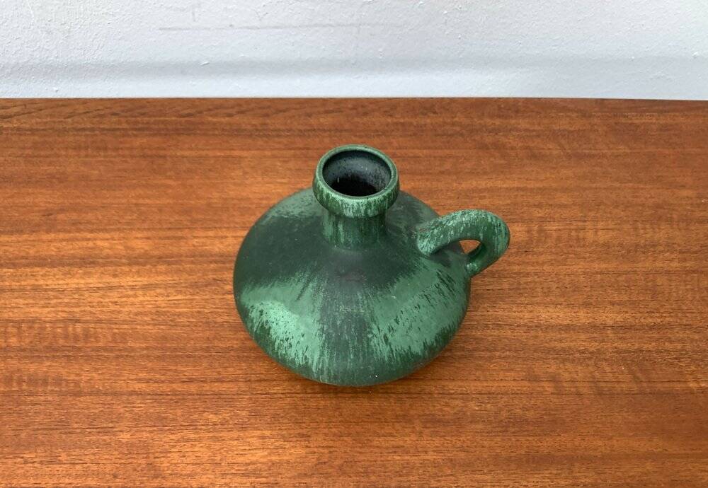 Carafe Pottery Fat Lava Minimaliste du Milieu du Siècle par Otto Keramik, Allemagne de l'Ouest, Années 1970