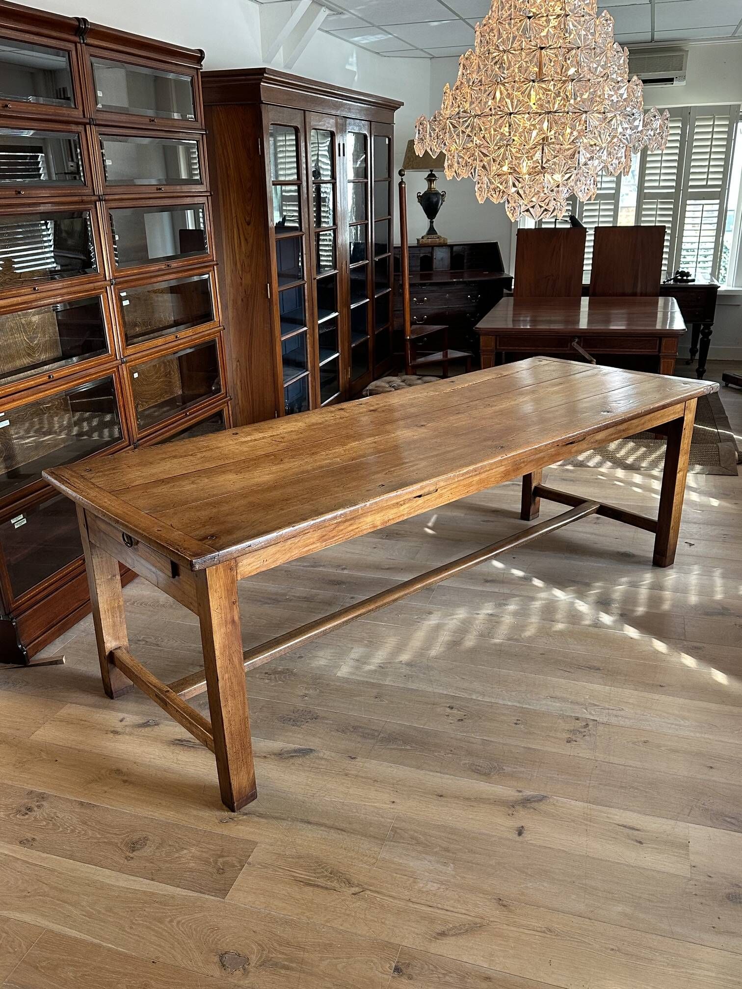 Large cherrywood farmhouse