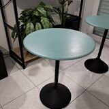 Set of postmodern side tables. Porada Arredi home.