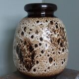 Vase West Germany fat lava Scheurich