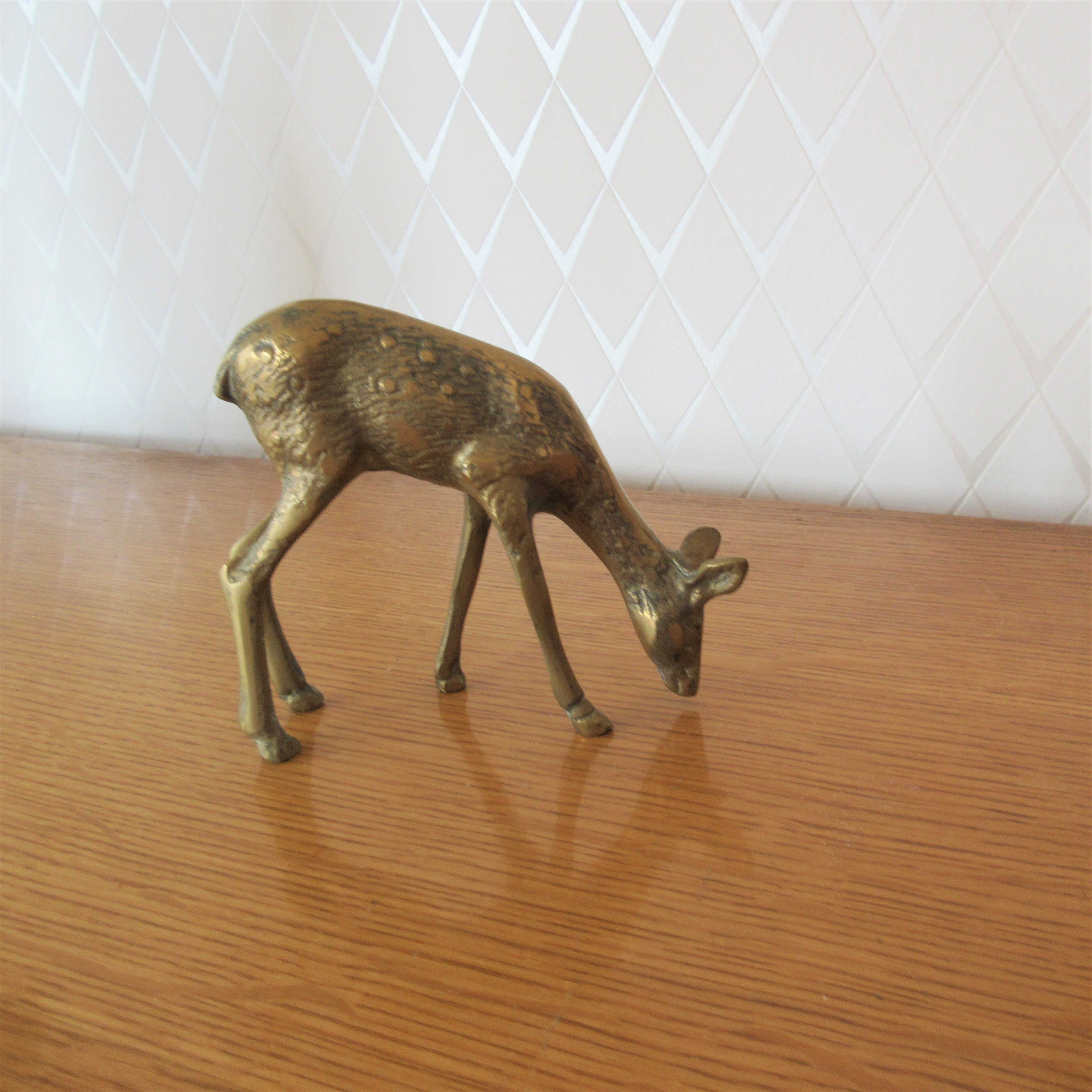 Faon en laiton 11 cm