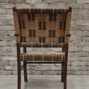Fauteuil cordage style Erich Dieckmann