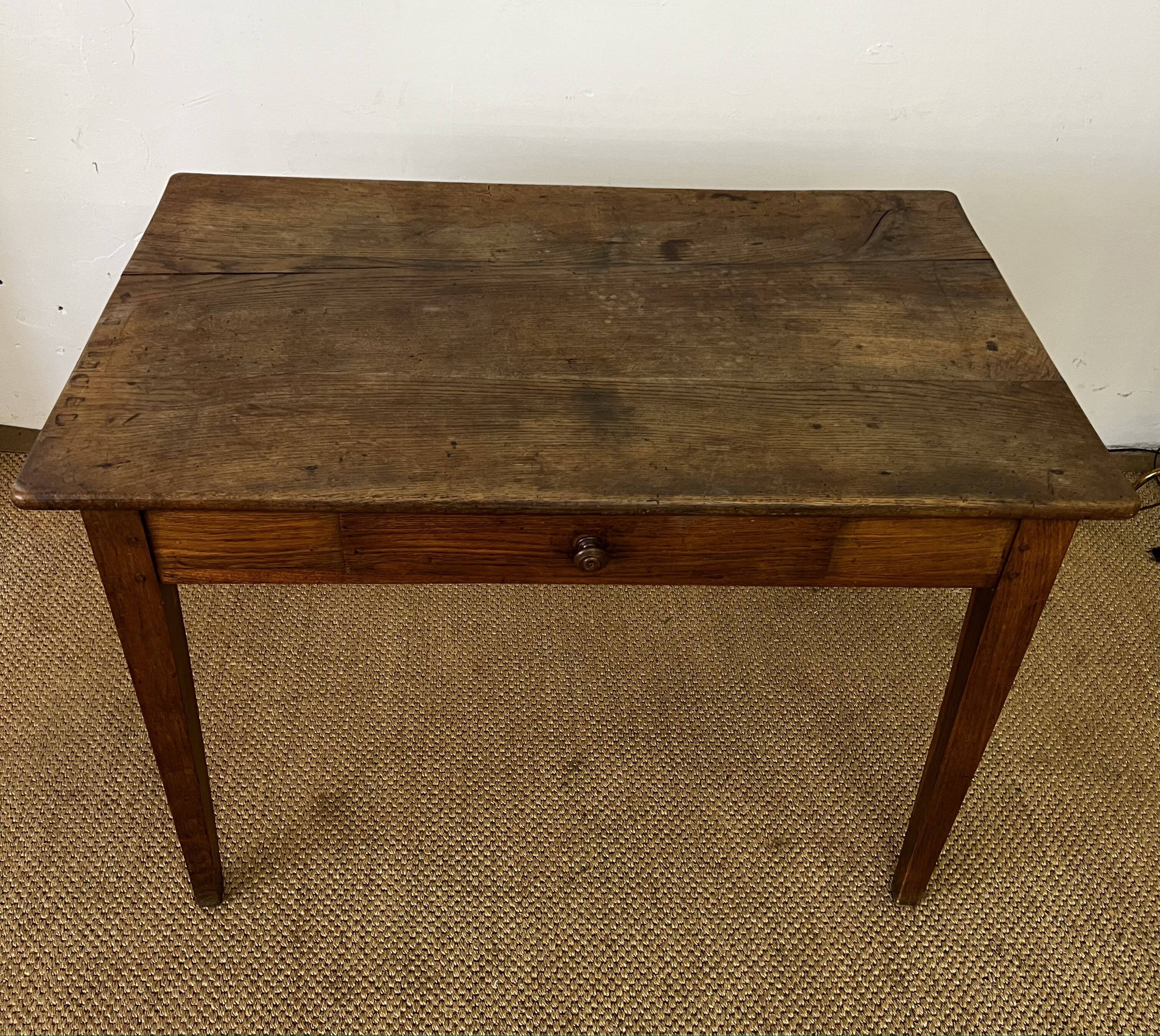 Small vintage farmhouse table