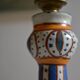 Antique ceramic lamp base Morocco Fez