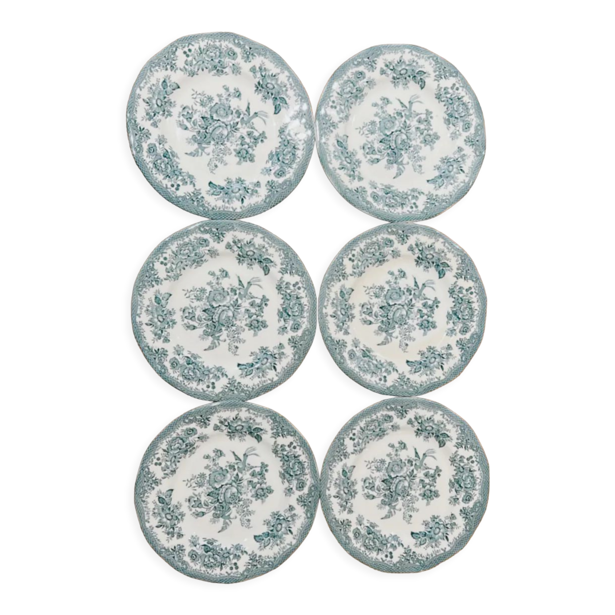 Vintage dessert plates English porcelain