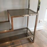 Chromed design shelf