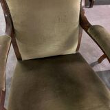 Pair of Voltaire armchairs