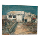 Bab-Azoun Gate, Algiers, oil on canvas signed