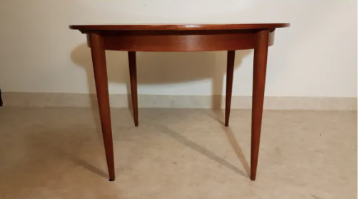 Table à manger scandinave des années 1960