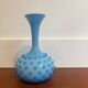 Vase en opaline florentine turquoise