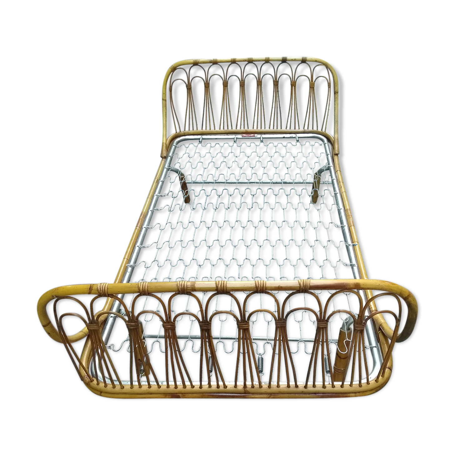 Bamboo bed 1960s