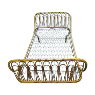 Bamboo bed 1960s