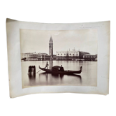 Photo Venise Vue de la Piazzetta Palais des Doges XIXe Albumine