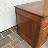 Louis Philippe desk in solid walnut