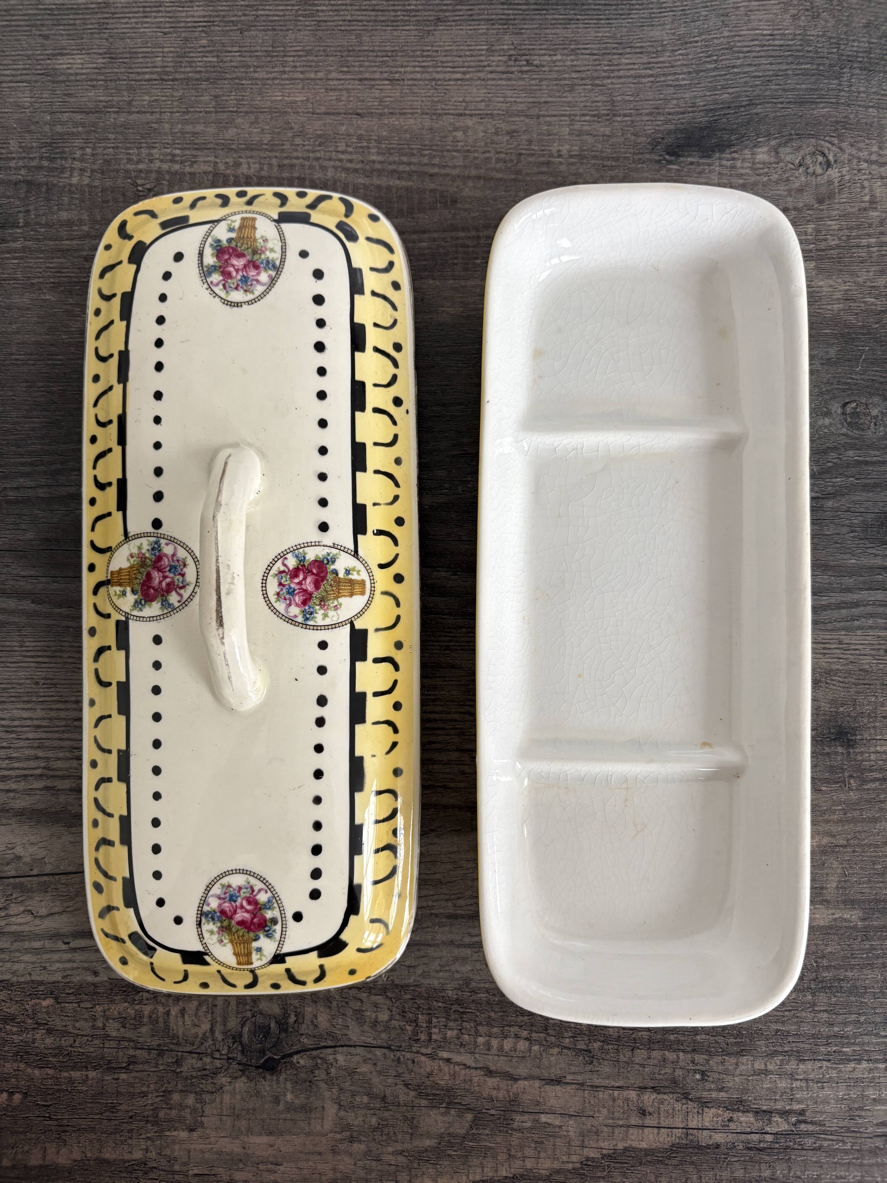 Art Deco comb box