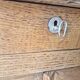 Vintage solid oak sideboard
