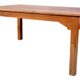 Table de ferme en teck birman ancien