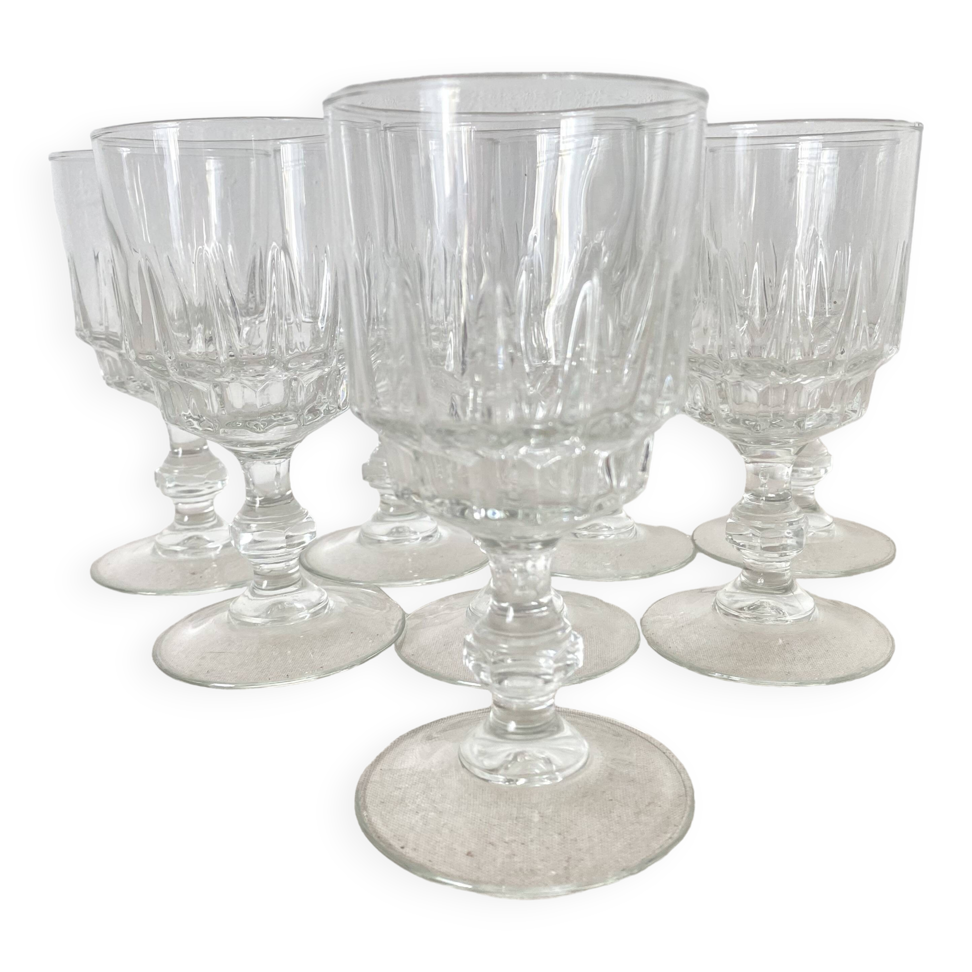 Wine glasses, vintage stemware