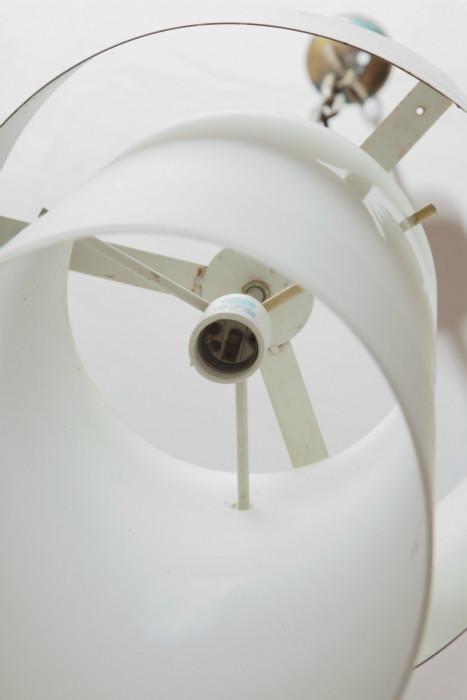 Philips 1960 s opal glass lamp