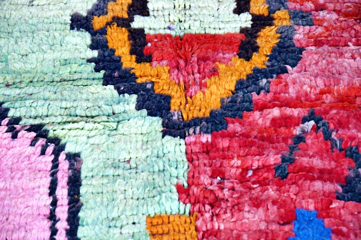Moroccan Berber Boujaad Rug New 235 cm x 170 cm