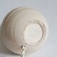 White crackled ceramic lamp base, 1930s