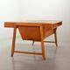 Clausen and Maerus Oak Wooden Design President Writing Desk for Eden 1960s