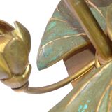 Charles House lamp with water lily